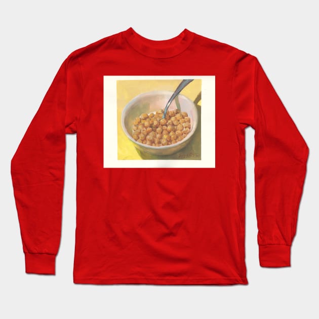 Milk with cereals Long Sleeve T-Shirt by TheMainloop